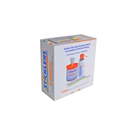 Cable Wholesale Sticklers CleanWipes, Lint-Free Optical Grade Wipes, 800 count 31F3-00100